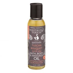 Tuscan Bouquet Bath, Body & Massage Oil (Made with Organic Ingredients)