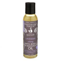 Lavender Bath, Body & Massage Oil (Made with Organic Ingredients)