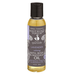 Lavender Bath, Body & Massage Oil (Made with Organic Ingredients)