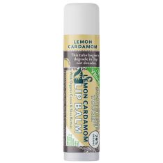 Lemon Cardamom Vegan Lip Balm (Made with Organic Ingredients)