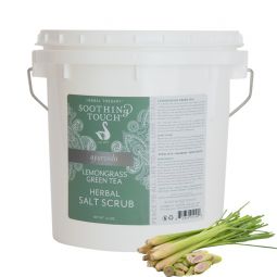 Lemongrass & Green Tea Herbal Salt Scrub