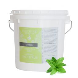 Green Tea Peppermint Herbal Salt Scrub