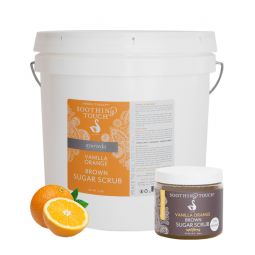 Vanilla Orange Brown Sugar Scrub (Made with Organic Ingredients)